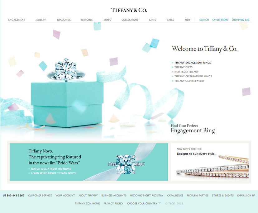 tiffany website